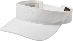 Vuori Tennis Visor | White