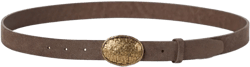 decorative buckle leather belt