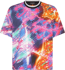 graphic-print cotton T-shirt