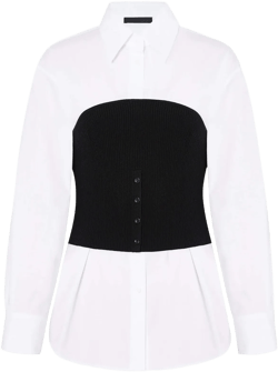 Cotton Blend Classic Shirt