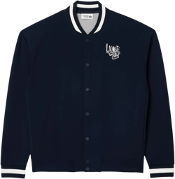 Lacoste Men's Sport Varsity Water-Repellent Golf Windbreaker XX-Large Navy Blue/Flour