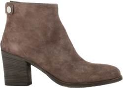 zip-detail block-heel ankle boots