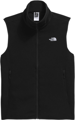 THE NORTH FACE Men's Glacier Fleece Vest | Zippered Hand Pockets & Stretch Binding on the Collar, Armhole & Hem XX-Large Tnf Black