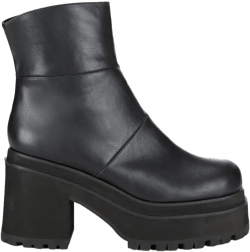 No Excuses Platform Ankle Boots
