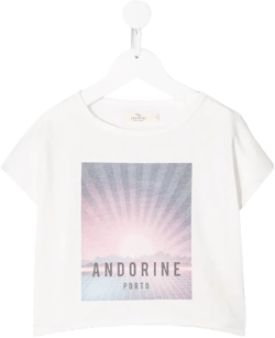 graphic-print cotton T-shirt