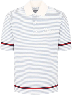 striped polo shirt