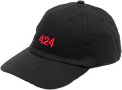 logo-embroidered cap
