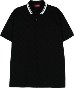 GG Supreme embroidery polo shirt