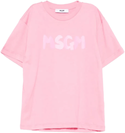 logo-print cotton T-shirt