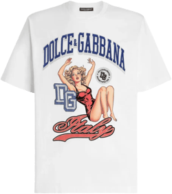 graphic-print T-shirt