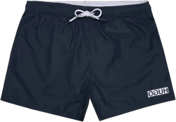 logo-plaque swim shorts