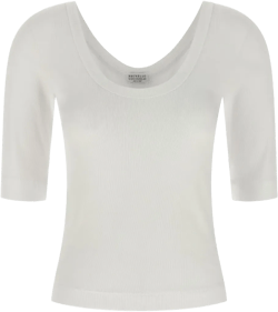 round-neck T-shirt
