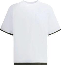 pocket-trimmed jersey T-shirt