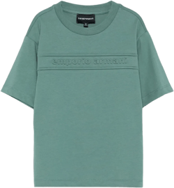 embossed-logo cotton t-shirt