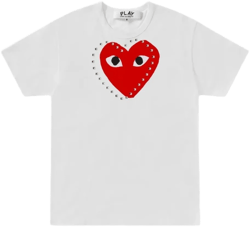 logo-print studded-embellishment T-shirt