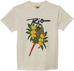 Off-White Rio Macaw Organic Cotton T-Shirt