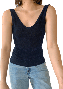 Vintage 1990s Glitter Tank