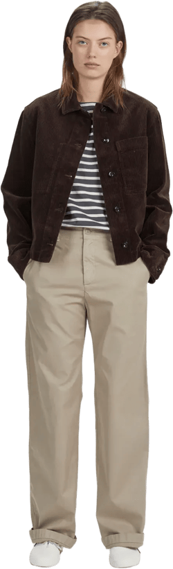 Heavy Corduroy Work Shirt Jacket