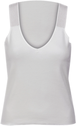 The Racerback Tank Top in White