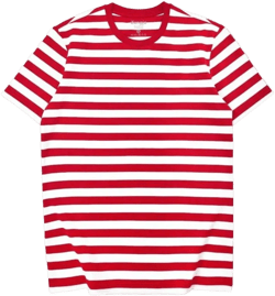 Zengjo Mens Striped Shirt Short Sleeve TShirts