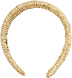 Gold Marina Puffy Headband