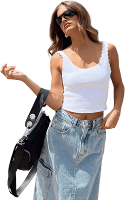 Lexcen Tank Top White