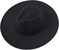 Indiana Fedora Hat Black
