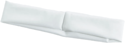 The Juney Nylon Headband White