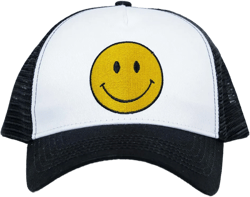 Fired Up Trucker Hat Black / White