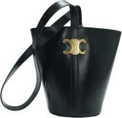 Triomphe leather handbag