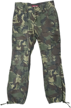 Y2K Zana Di Camo Cargos