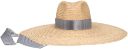 Ivana stripe-pattern hat