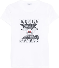 graphic-print T-shirt