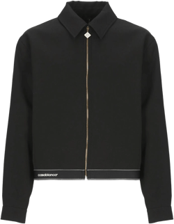 CASABLANCA Men's Black Wool Jacket