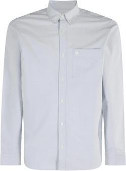 Carhartt Men's White C Logo Shirt Oxford