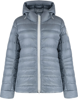 Canada Goose Women's Blue Cypress Hooded Down Jacket