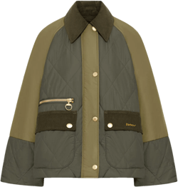 Barbour Women's Green Martha Quilted Jacket