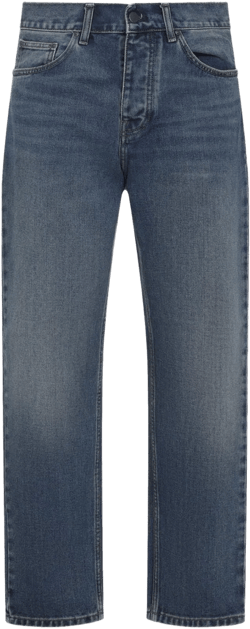 Carhartt Men's Blue Newel Straight-Leg Jeans
