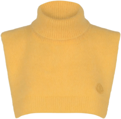 Moncler Women's Yellow Turtleneck Vest