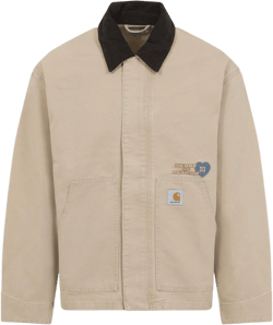 Carhartt Men's Natural Og Arcan Graphic Jacket