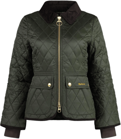 Barbour Women's Black Beadnell Quilted Jacket