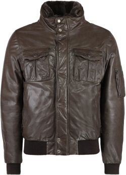 Moorer Women's Black Iago Leather Jacket