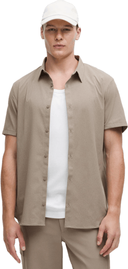 lululemon Men's Natural Airing Easy Short-Sleeve Shirt