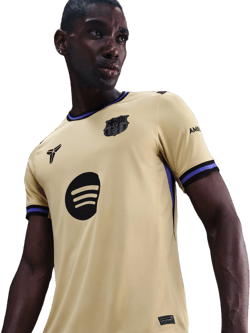 Nike Men's Blue F.C. Barcelona 2025/26 Stadium Away Kobe Dri-Fit Football Replica Shirt