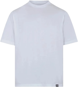 DSquared² Men's White Logo-Detail T-Shirt