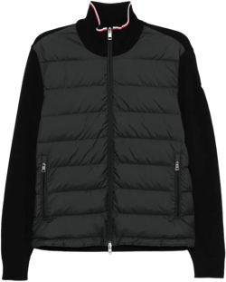 Moncler Men's Black Logo-Patch Jacket