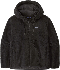 Patagonia Women's Black Retro-X Hooded Jacket