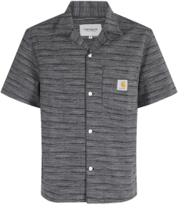 Carhartt Men's Gray Gellar Short-Sleeve Shirt