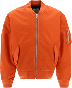 Stussy Men's Orange Bomber Jackets