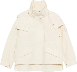 Canada Goose Women's Natural Turtleneck Parka Coat